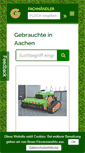 Mobile Screenshot of aachen.gebrauchte.gartentechnik.com