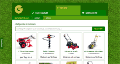 Desktop Screenshot of anklam.mieten.gartentechnik.com