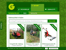 Tablet Screenshot of aalen.gebrauchte.gartentechnik.com